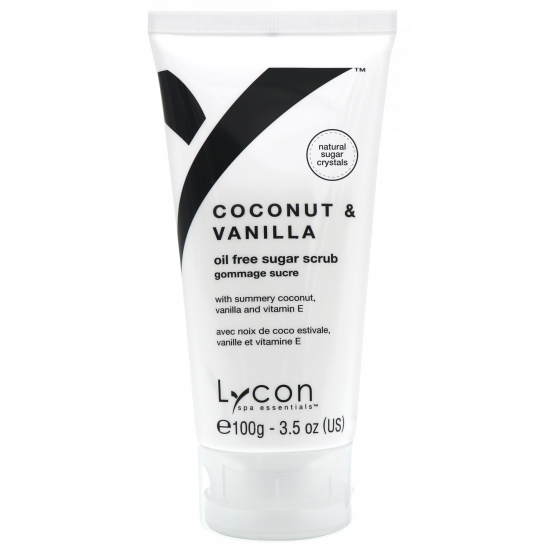 LYCON olie vrije tube Coconut & Vanilla Sugar Scrub