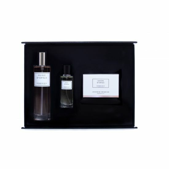 Giftbox Opale soap, Body Oil and Eau de Parfum - Gemology