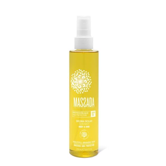 MASSADA mist zon bescherming spf 30 olie plakt niet